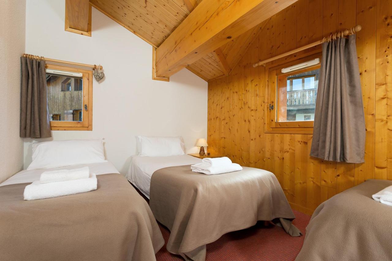Madame Vacances Les Chalets Du Praz ラ・プラーニュ エクステリア 写真
