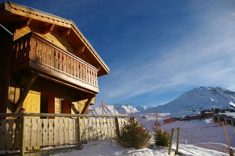 Madame Vacances Les Chalets Du Praz ラ・プラーニュ エクステリア 写真